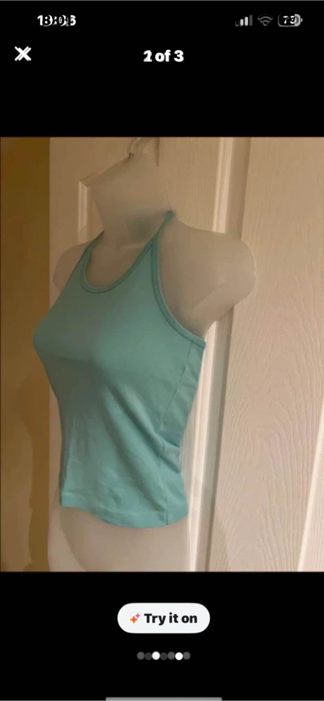 Mint Green Halter Tank Top club monoco - photo 3