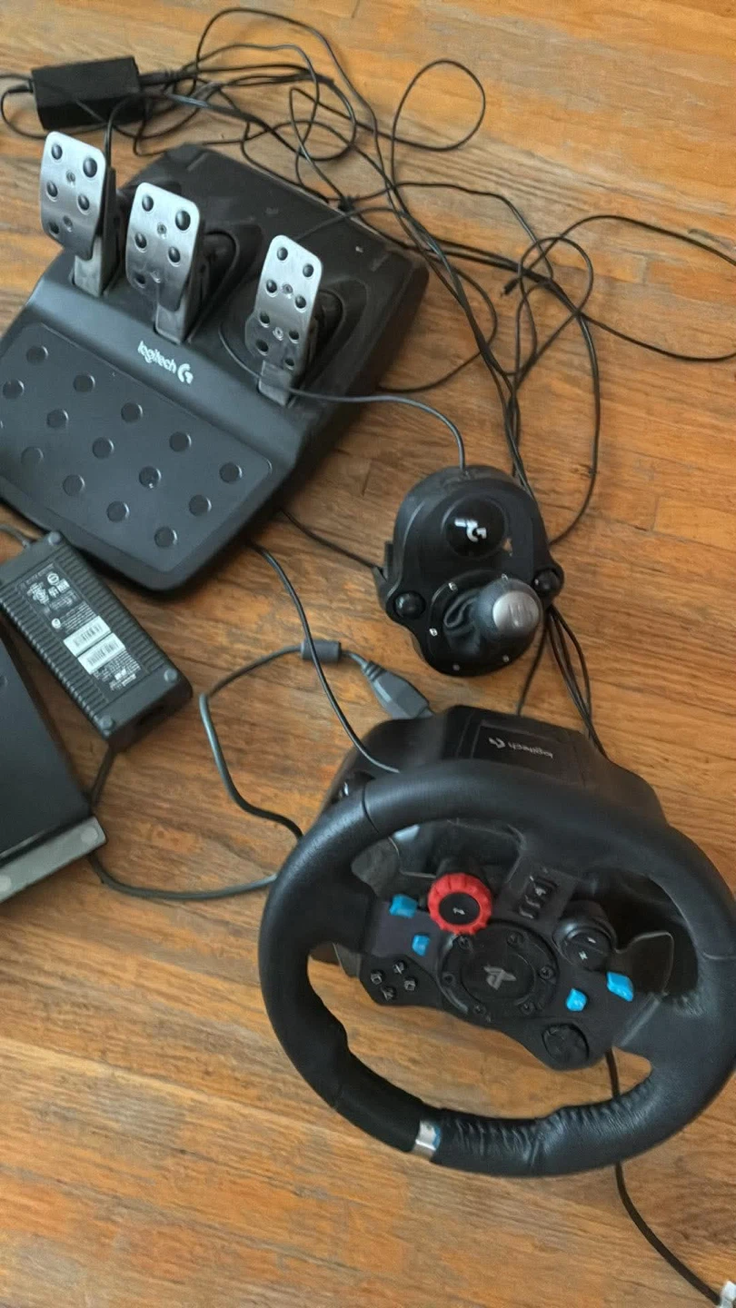Logitech G Racing Wheel Pedals Shifter Set