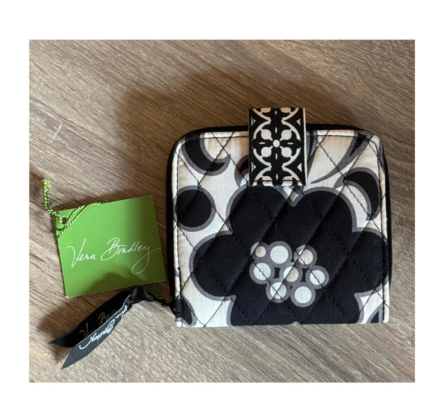 Brand new Vera Bradley NIGHT & DAY Mini ZIP WALLET - photo 3