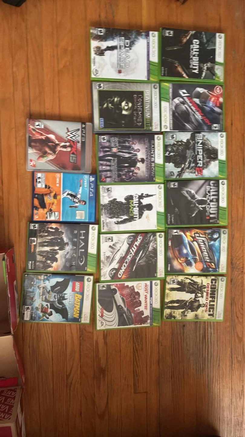 PlayStation 3 and Xbox 360 Console Bundle with Games