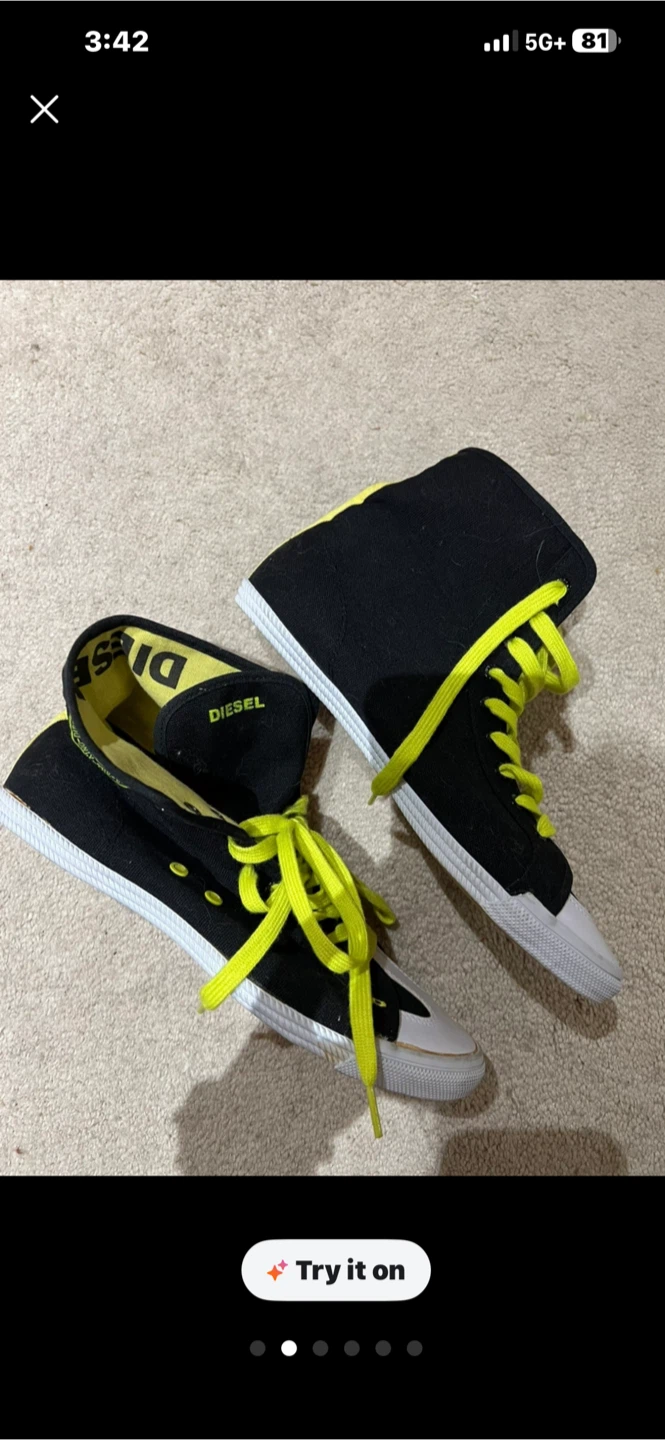 Diesel High-Top Sneakers - photo 2