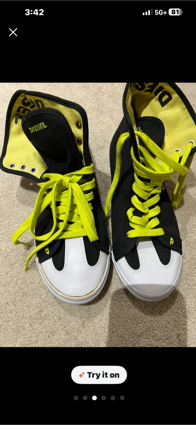 Diesel High-Top Sneakers - photo 5