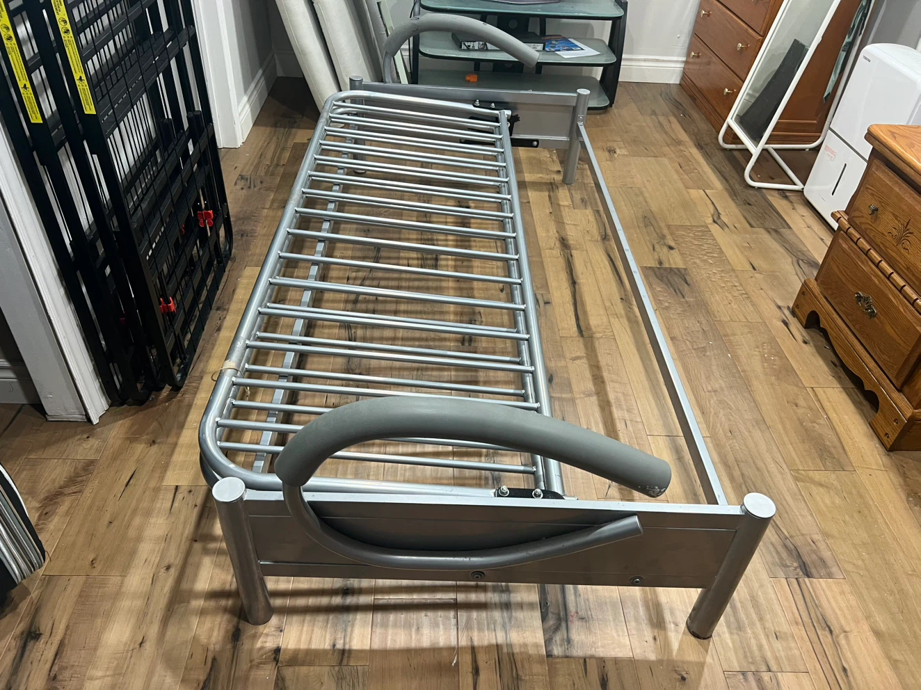 Silver Metal Futon Frame - photo 5