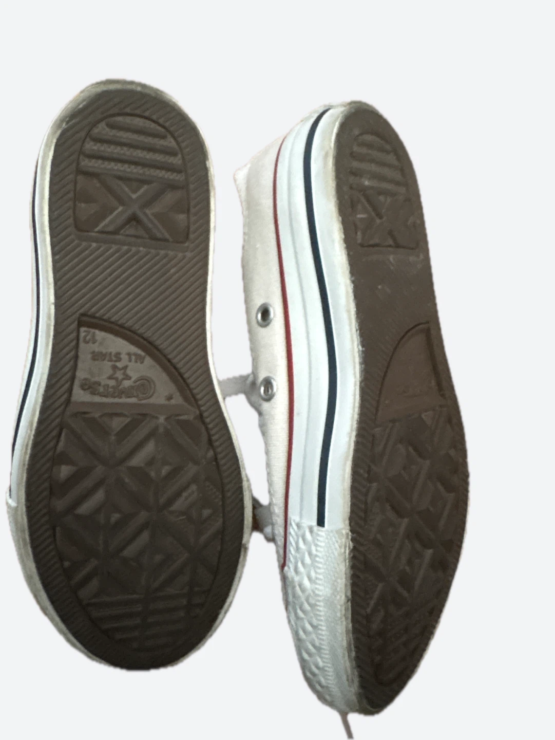 Converse All Star Chuck Taylor Sneakers - White - Size 12 - photo 2