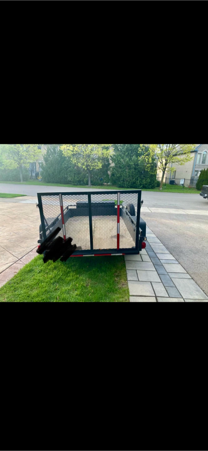 5x8 Utility Trailer with Storage Box - photo 3