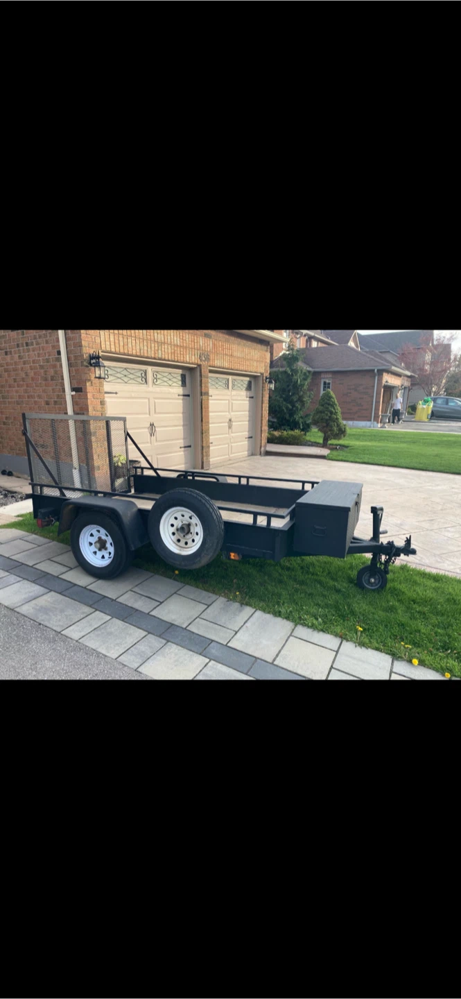 5x8 Utility Trailer with Storage Box - photo 4