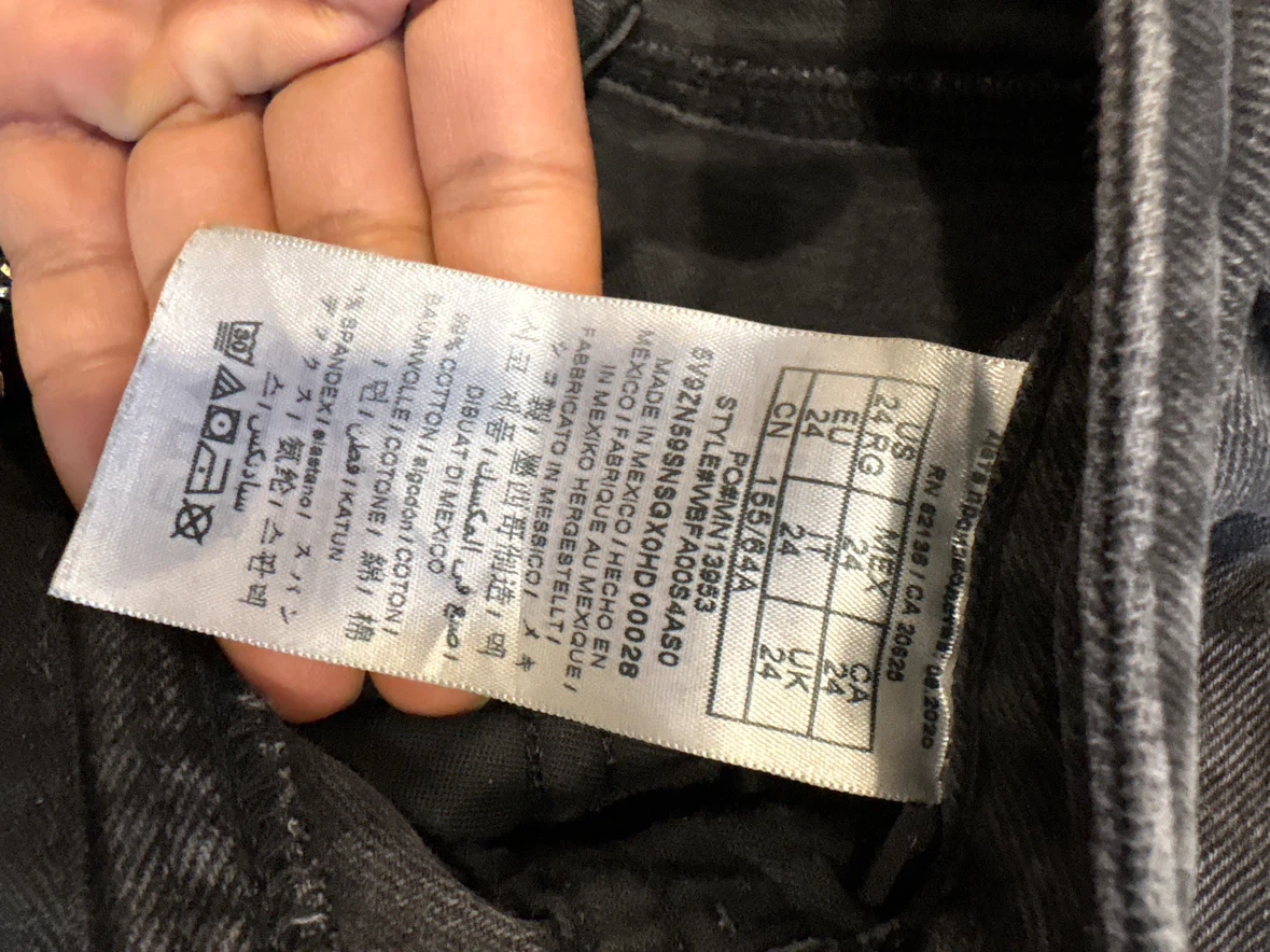 Guess Grey Denim Jeans Size 24 - photo 2