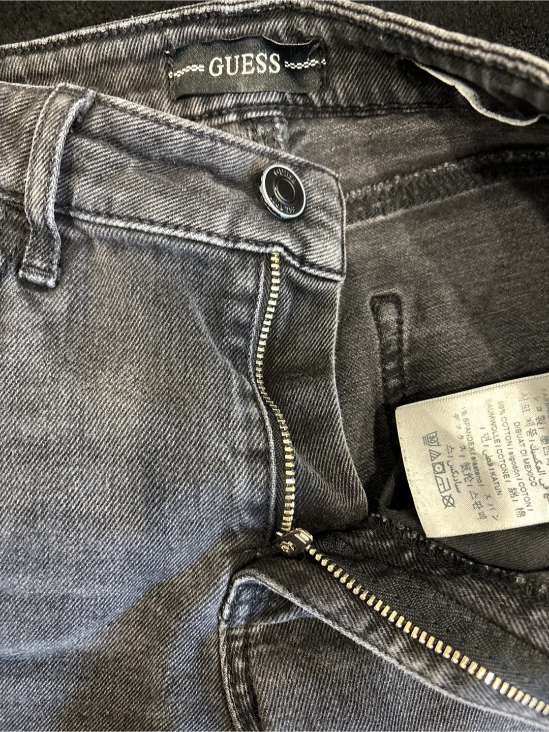 Guess Grey Denim Jeans Size 24 - photo 3