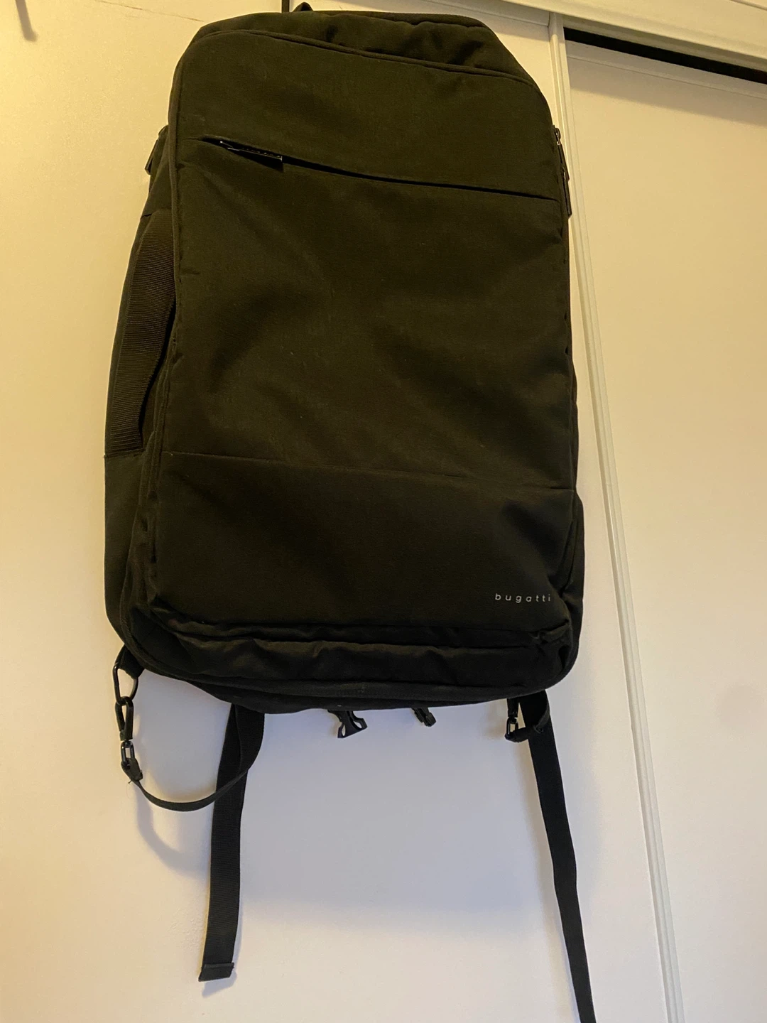 Bugatti Black Backpack