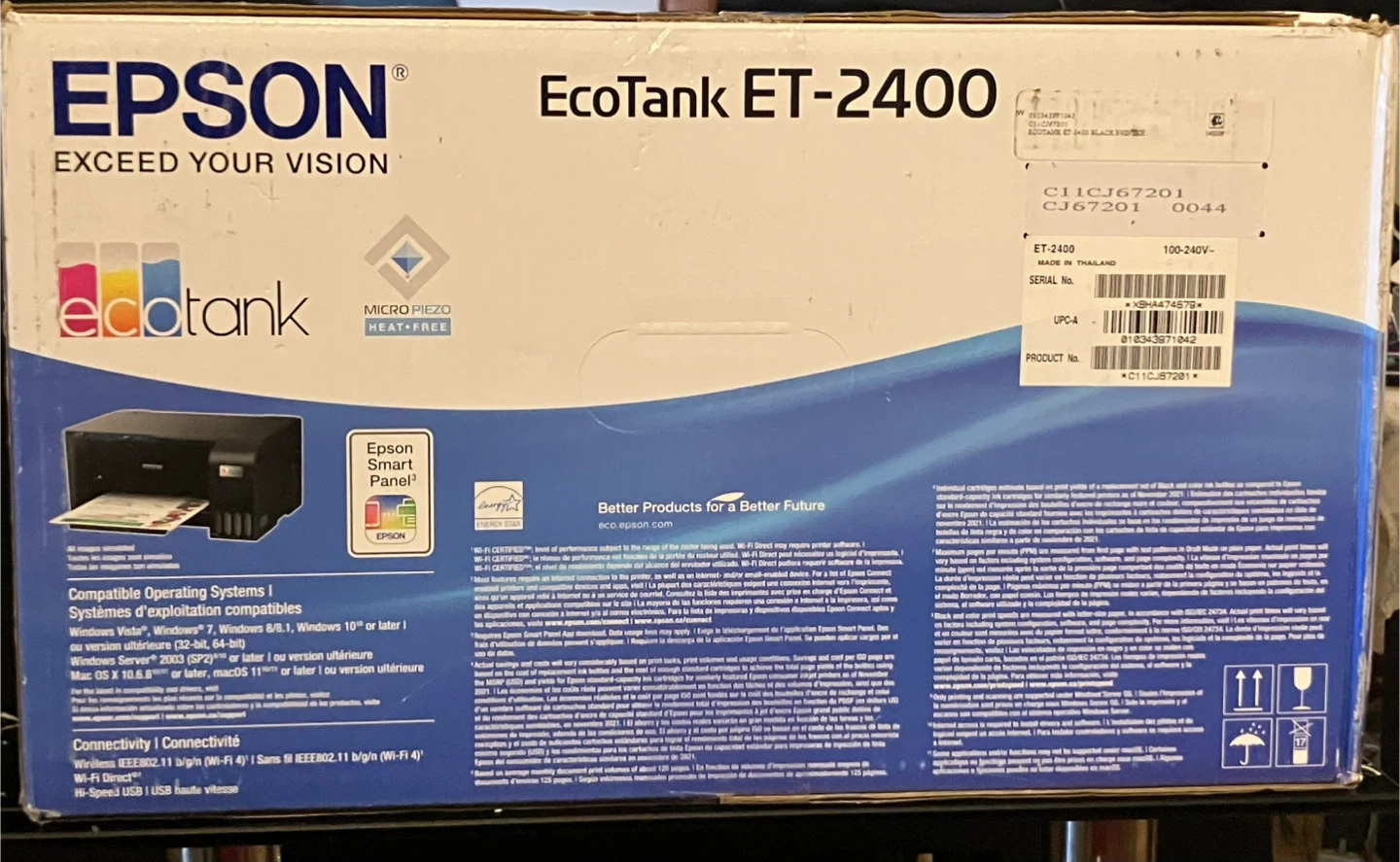 Epson EcoTank ET-2400 Printer - photo 4
