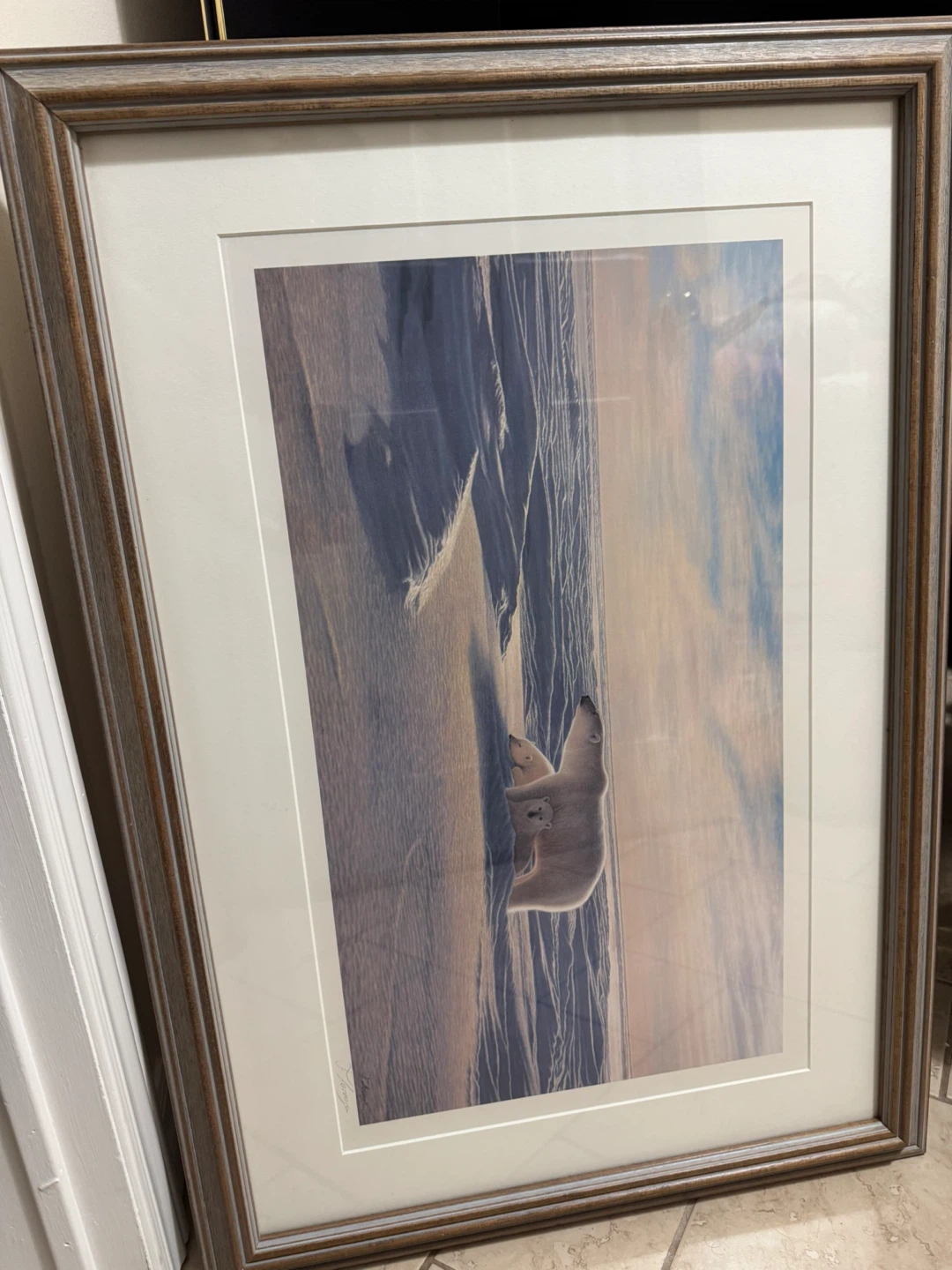 Master Of The Frozen North Framed Print by Lorenzo Frachetti