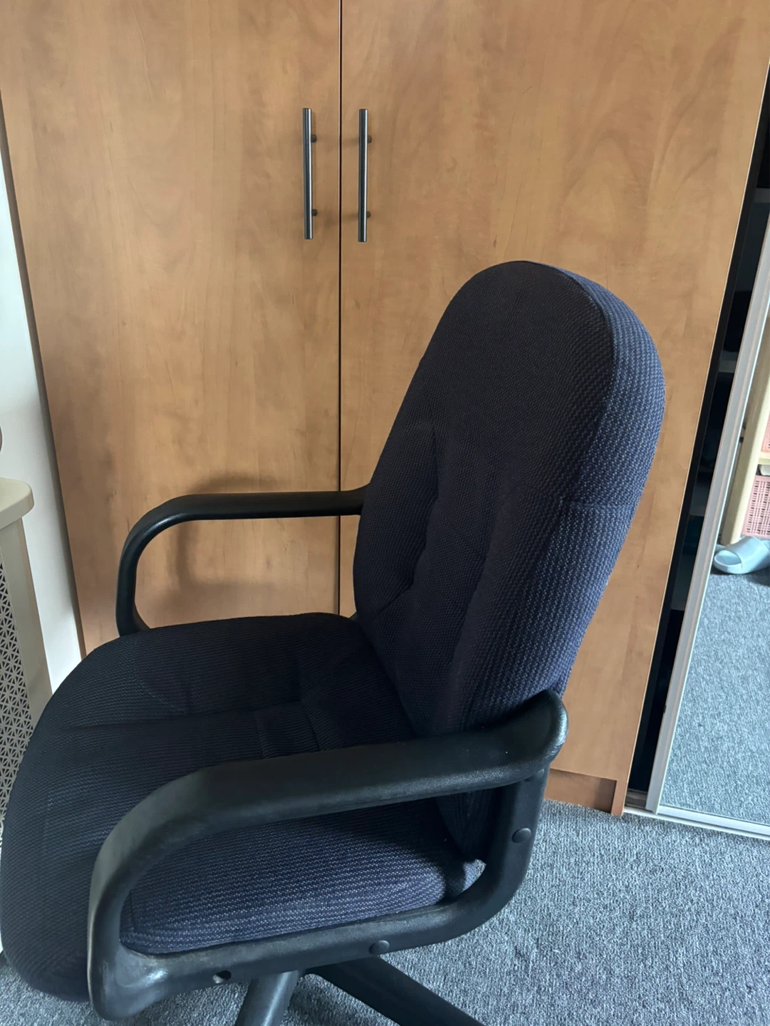 Dark Blue Office Chair - photo 3