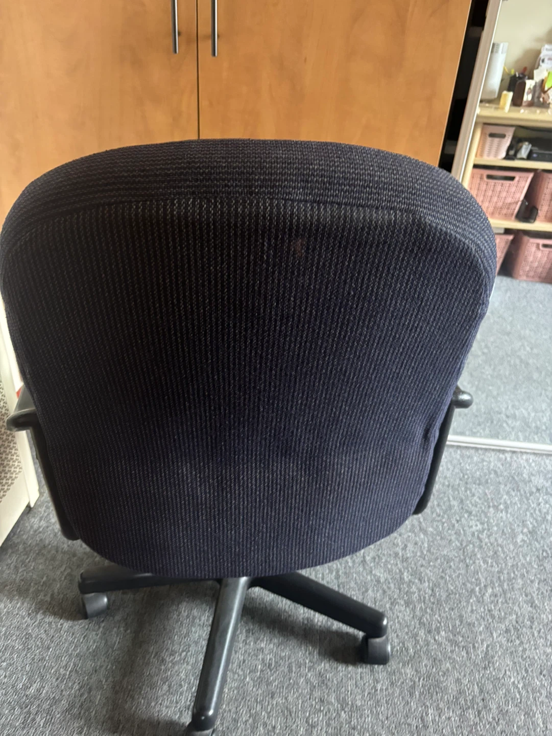 Dark Blue Office Chair - photo 2