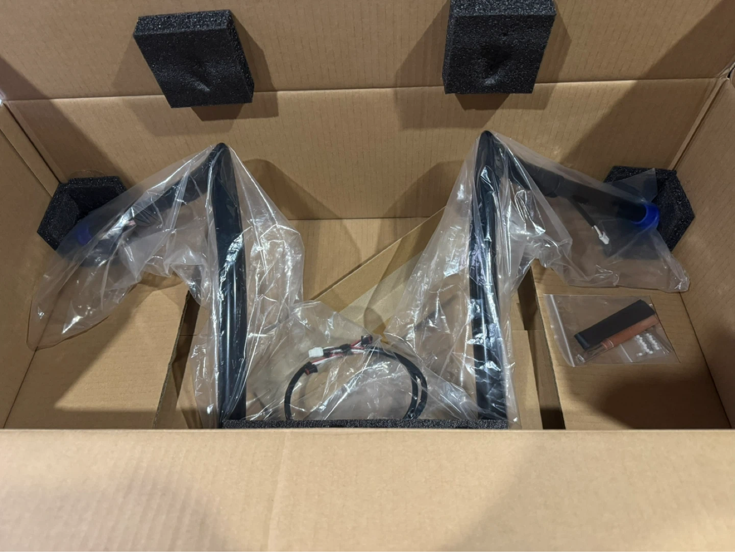 Tigersgate 12" Pre-Wired Ape Hanger Handlebar 1-1/2" Harley - photo 5