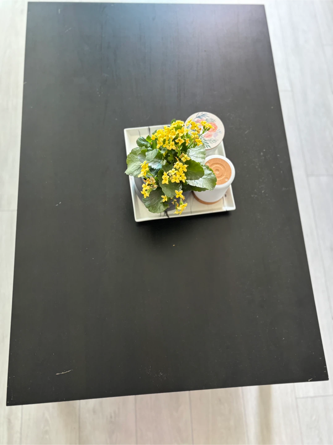 Black Coffee Table with Shelf - photo 3