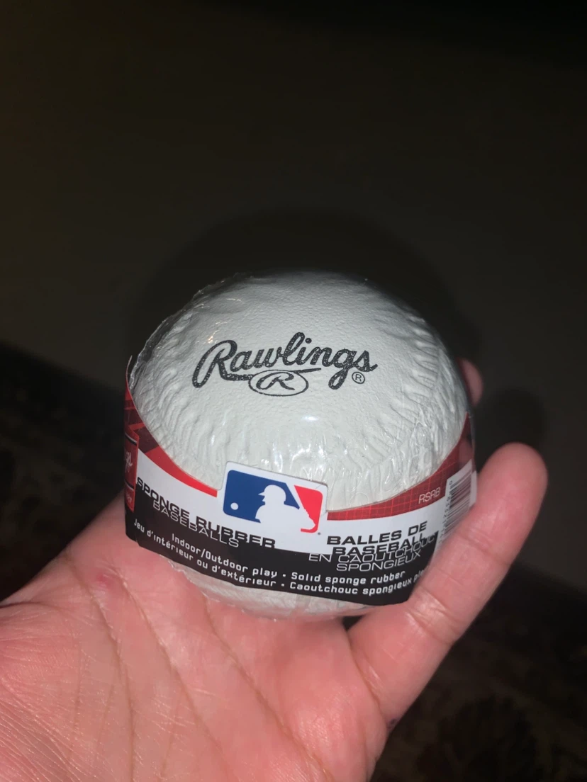 Rawlings Sponge Rubber Baseballs (Set of 3)