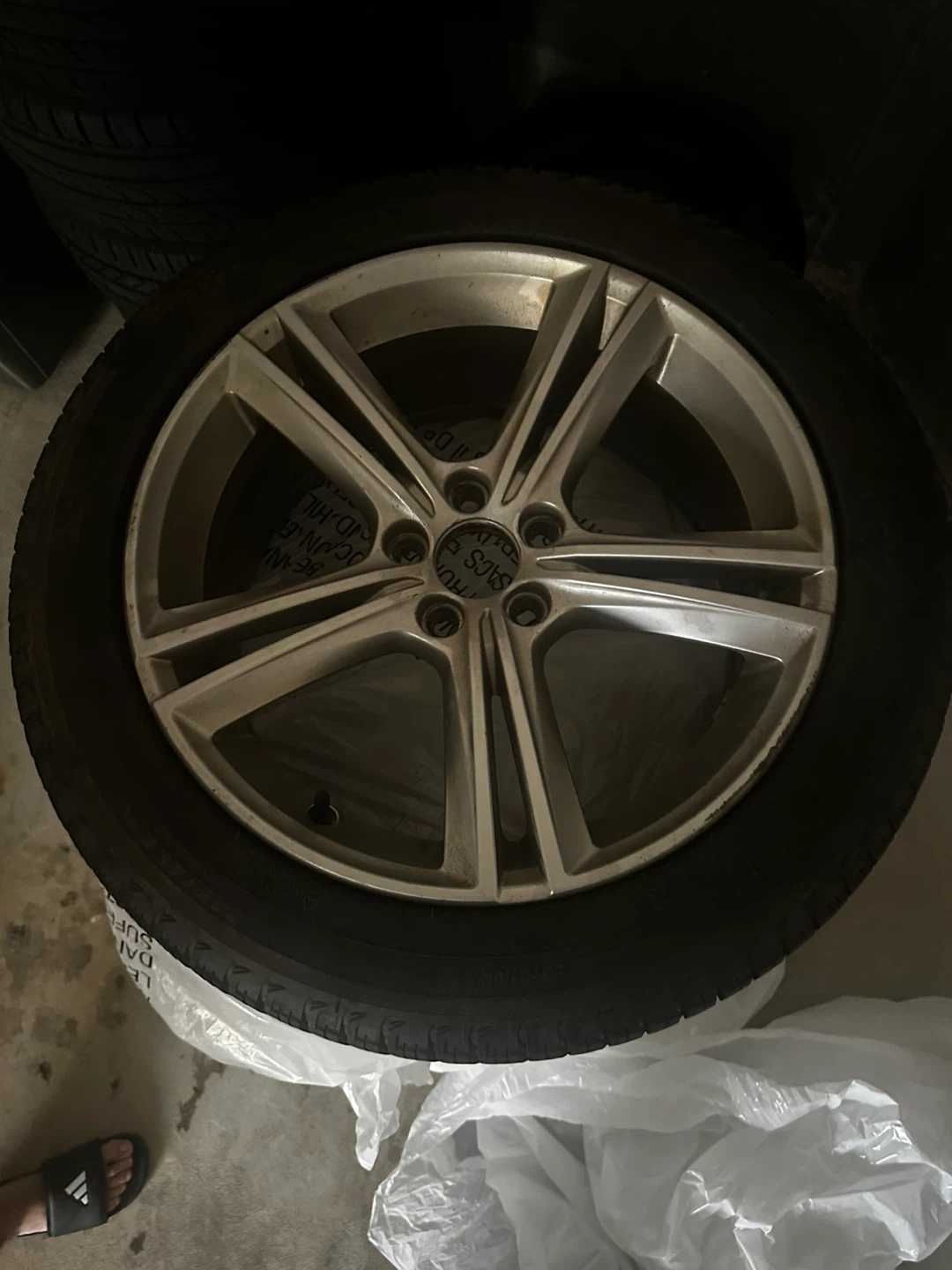 Winter Tire and Alloy Wheel Set