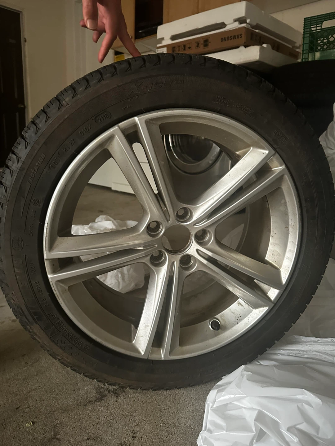 Winter Tire and Alloy Wheel Set - photo 3