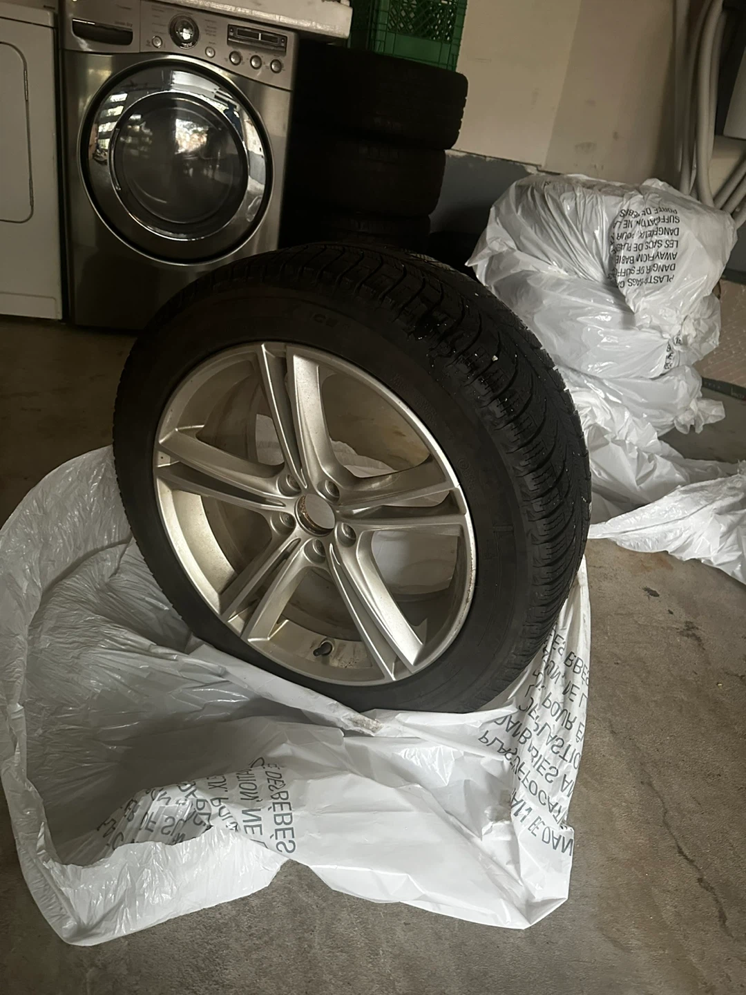 Winter Tire and Alloy Wheel Set - photo 4