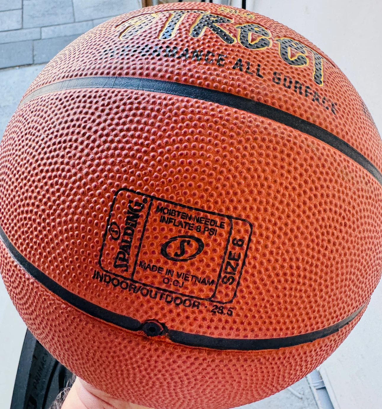 Spalding Street Basketball Size 7
