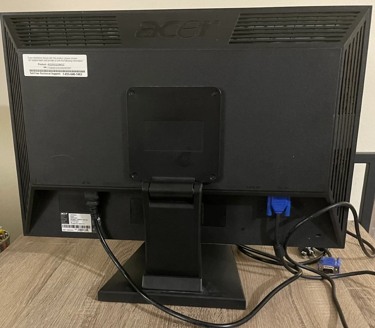 🌱 Acer V223W 22-Inch Widescreen LCD Computer Monitor - photo 2