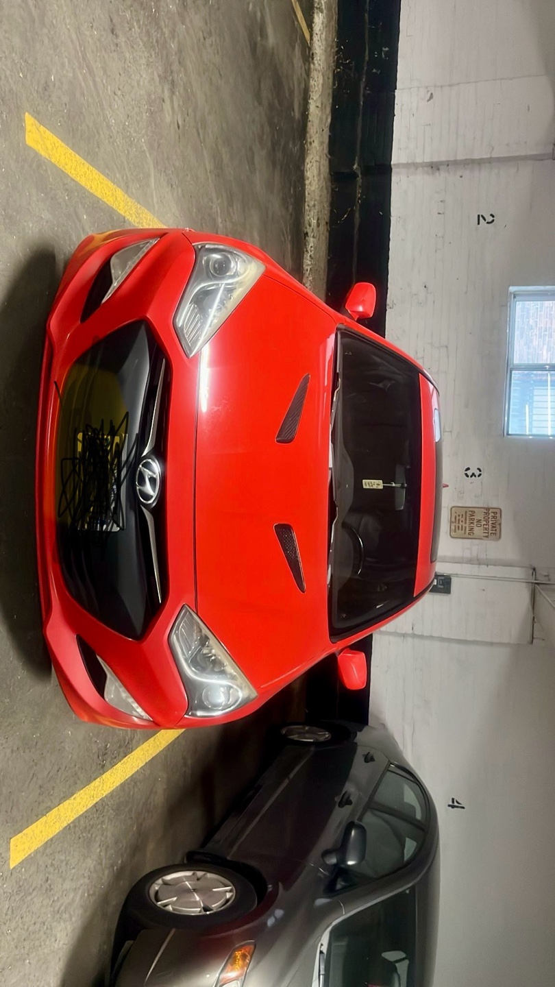 Red Hyundai Genesis Coupe