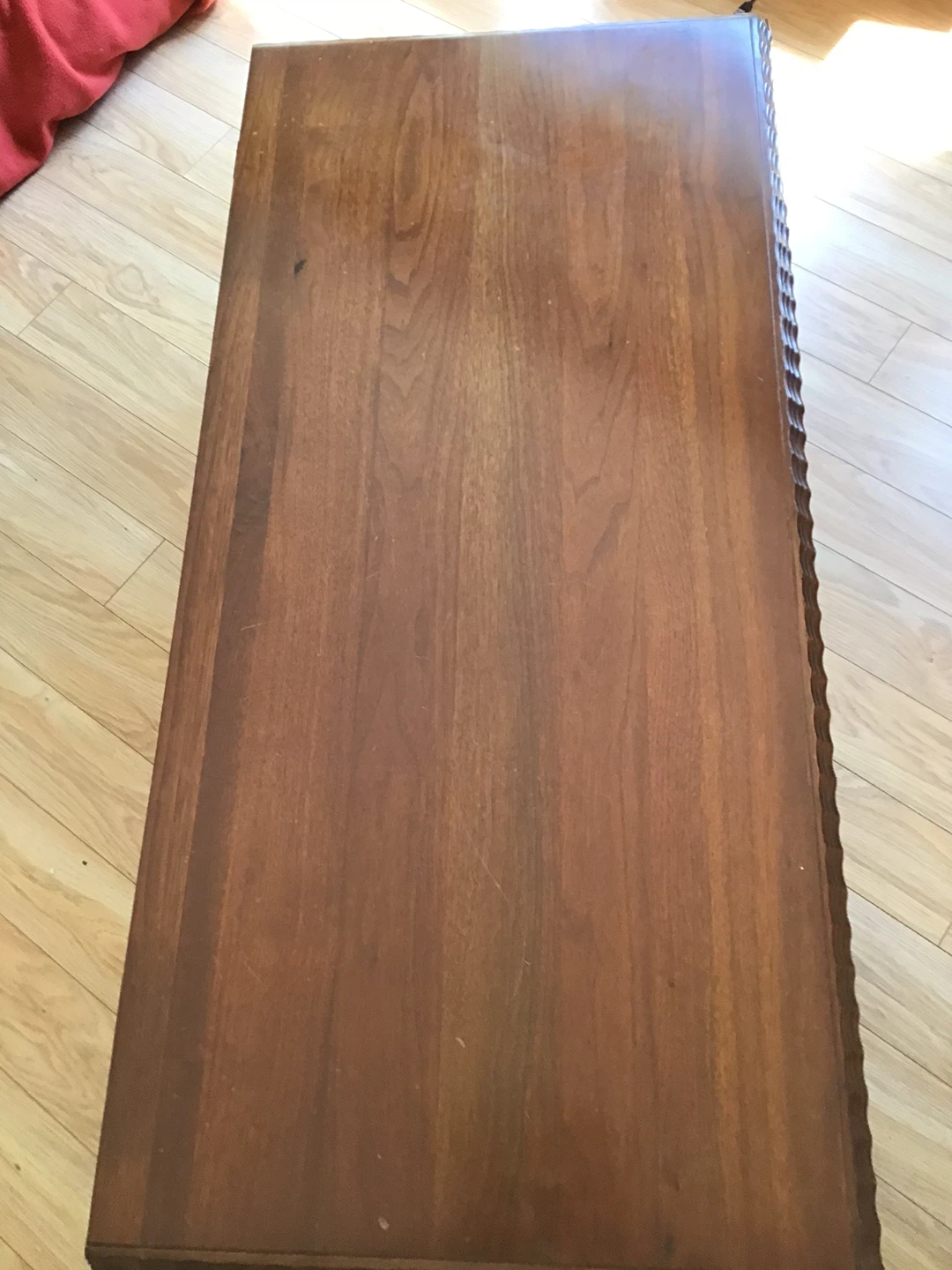 Vintage Wooden Cedar Lined Chest - photo 2