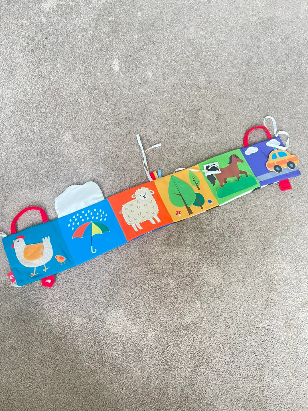 Baby Fabric Activity Book