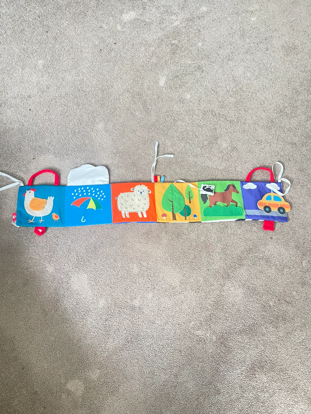 Baby Fabric Activity Book - photo 2