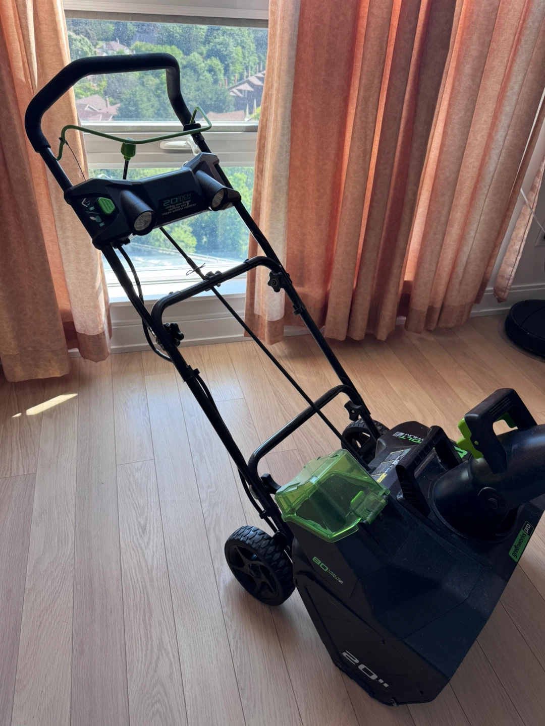 Greenworks Pro 80V 20-Inch Cordless Snow Thrower Tool Only - photo 2