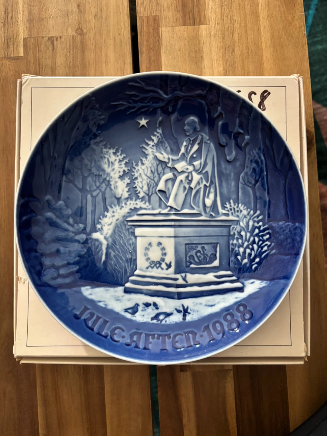 Bing & Grøndahl "Jule-After 1988" Collector Plate