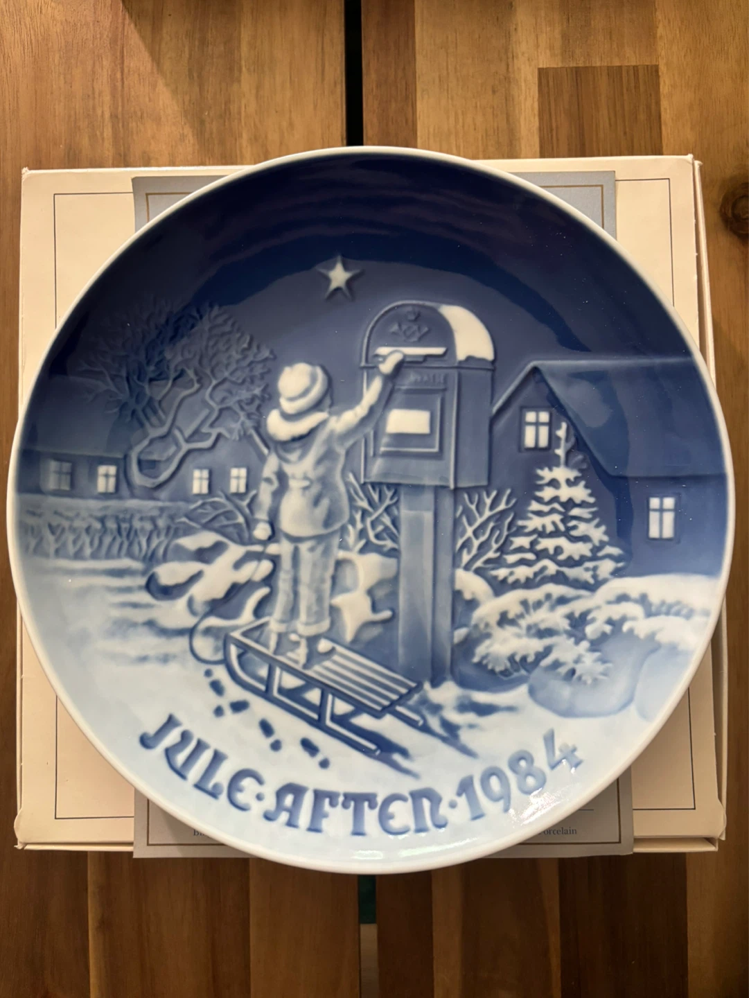 Bing & Grondahl 1984 Christmas Plate