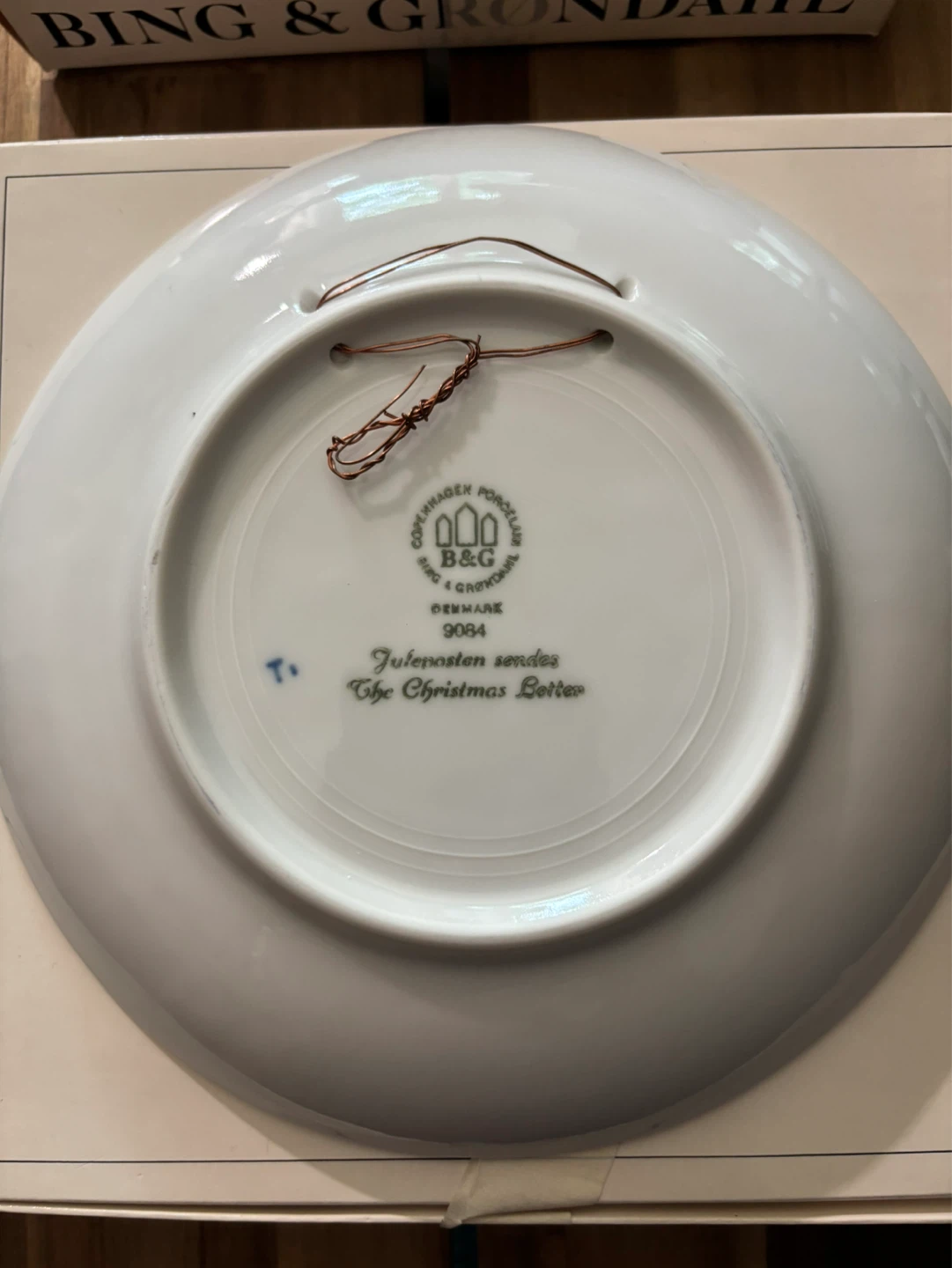 Bing & Grondahl 1984 Christmas Plate - photo 5