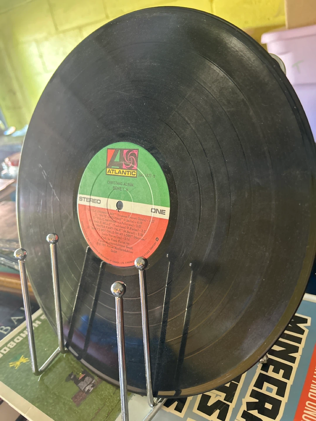 Boney M. Christmas Album Vinyl Record - photo 2