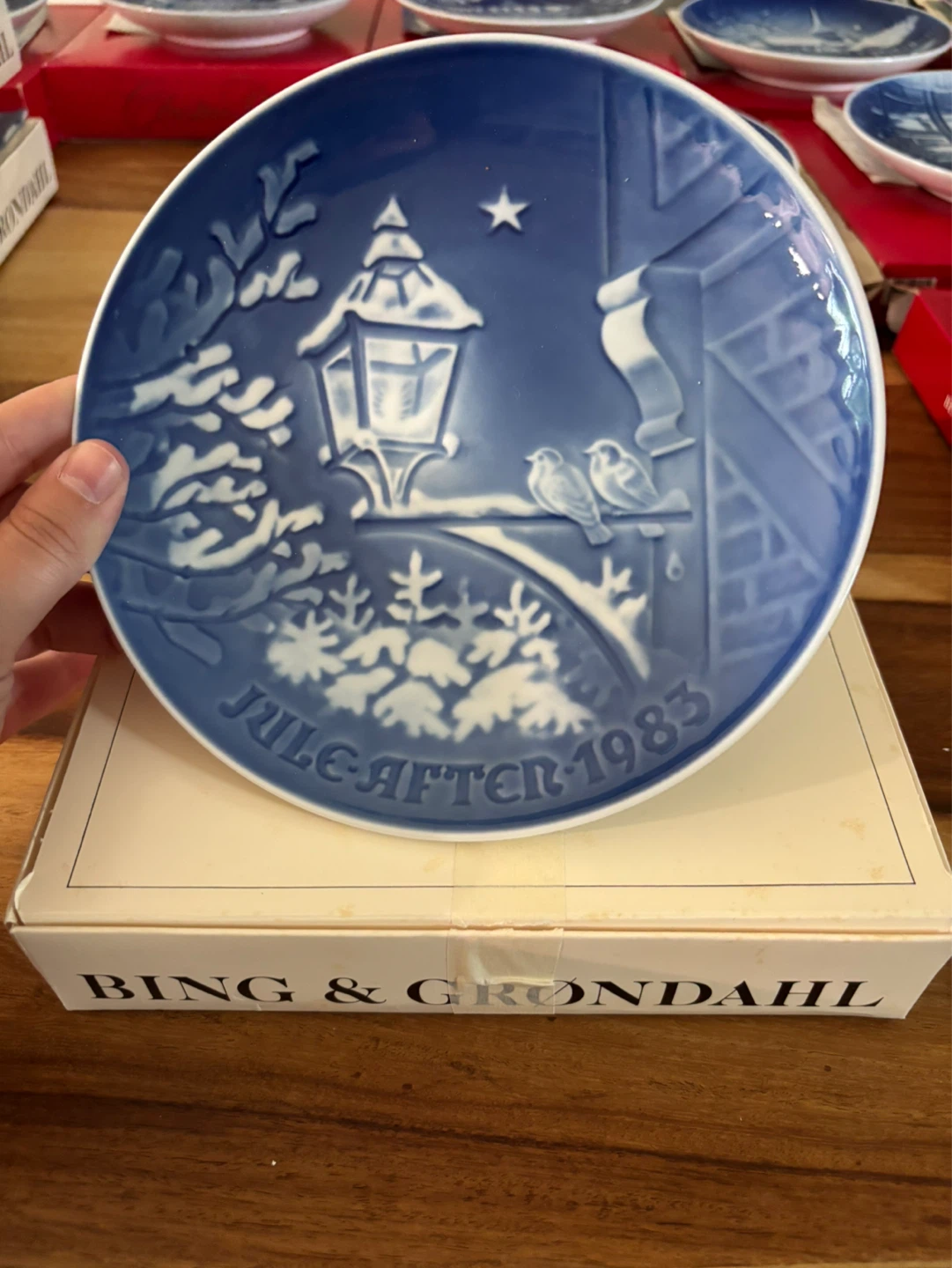 Bing & Grøndahl Christmas Plate 1983 - photo 2