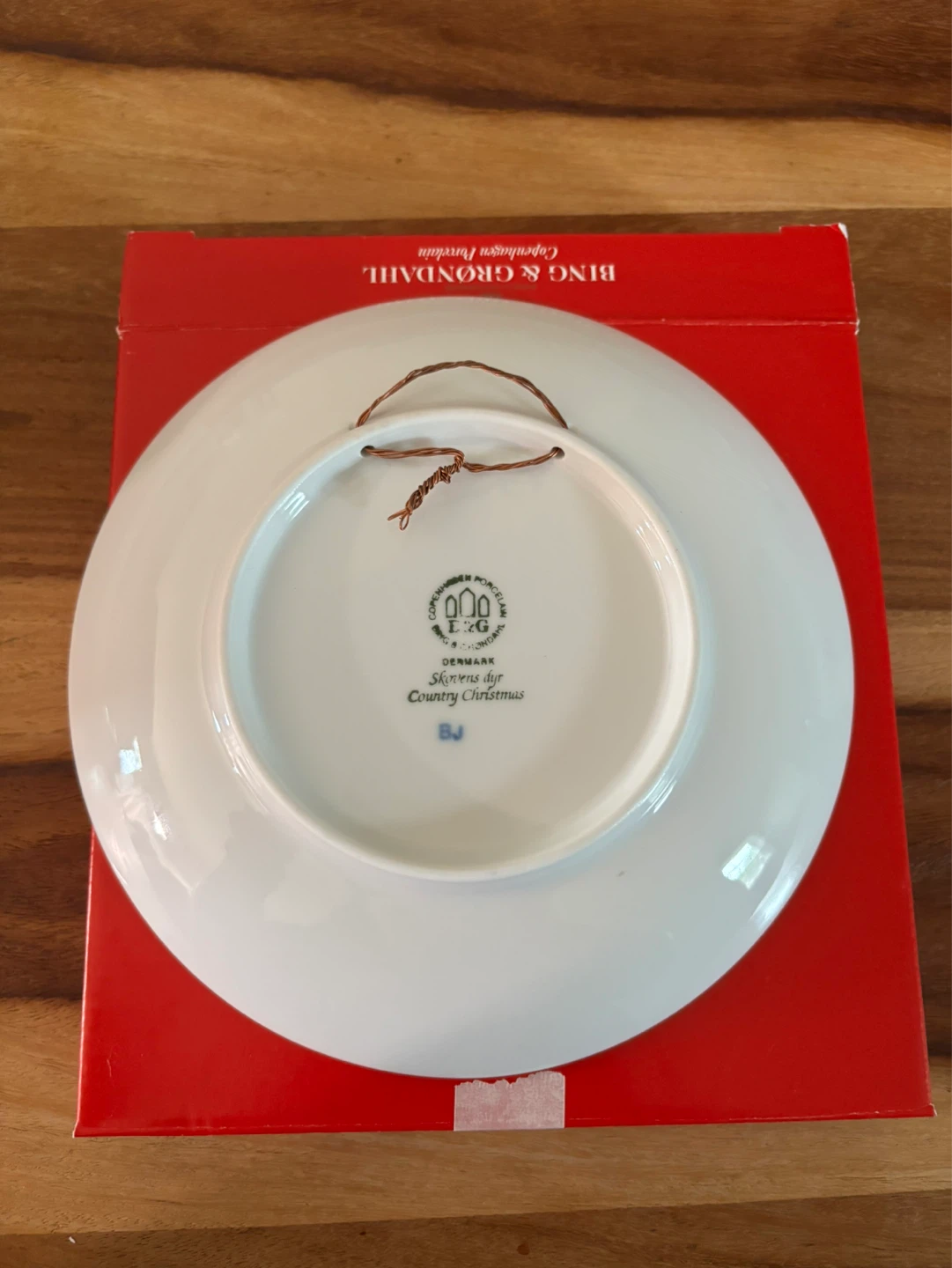Bing & Grondahl Christmas Plate 1997 Jule After - photo 3