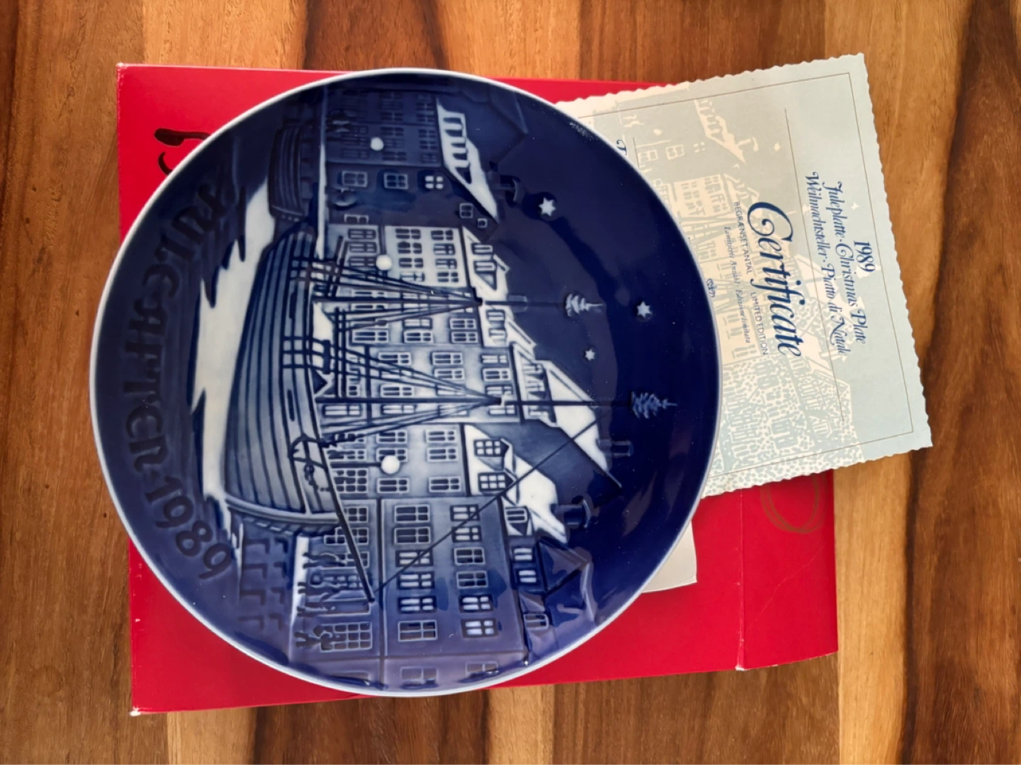 1989 Bing & Grondahl Christmas Plate