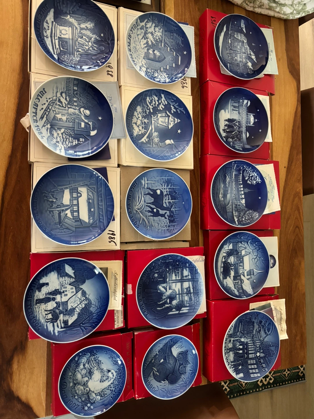 Collection of Royal Copenhagen Christmas Plates - photo 2