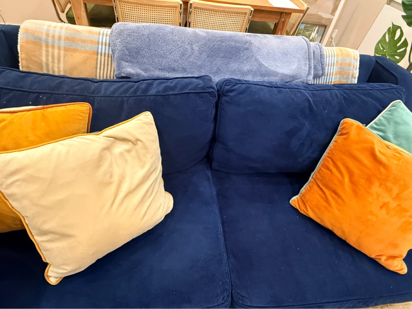 West Elm Paige Velvet Sofa - photo 4
