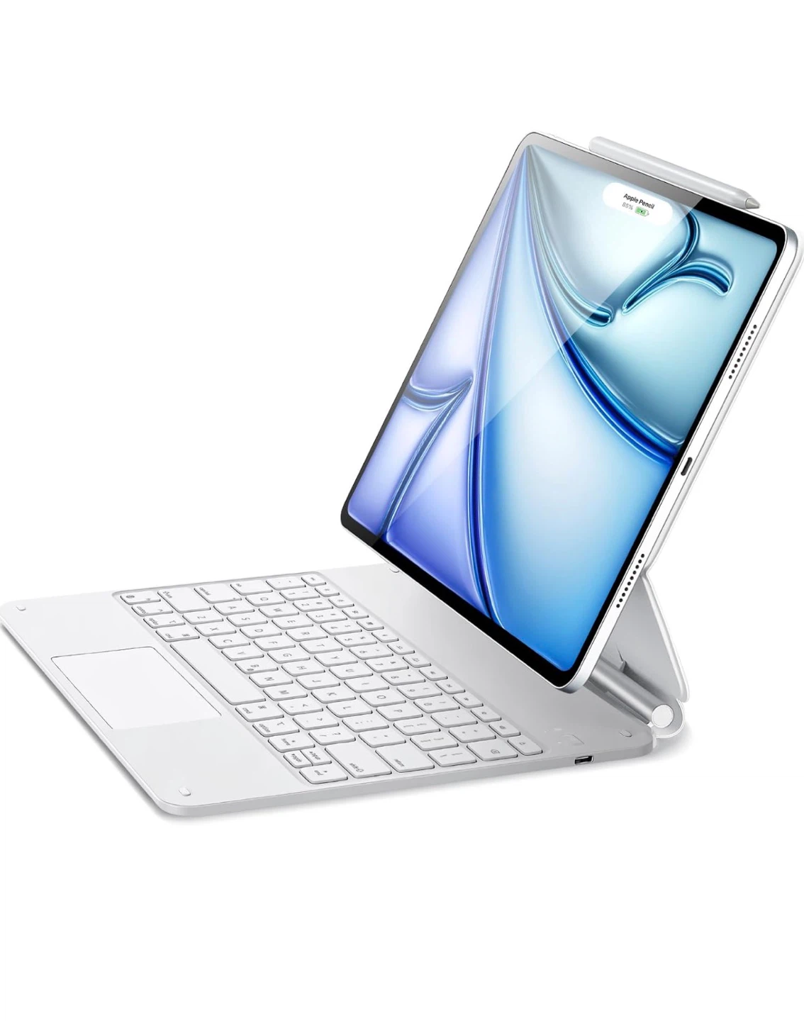 ESR White Keyboard Case with Trackpad for iPad Pro 11-inch