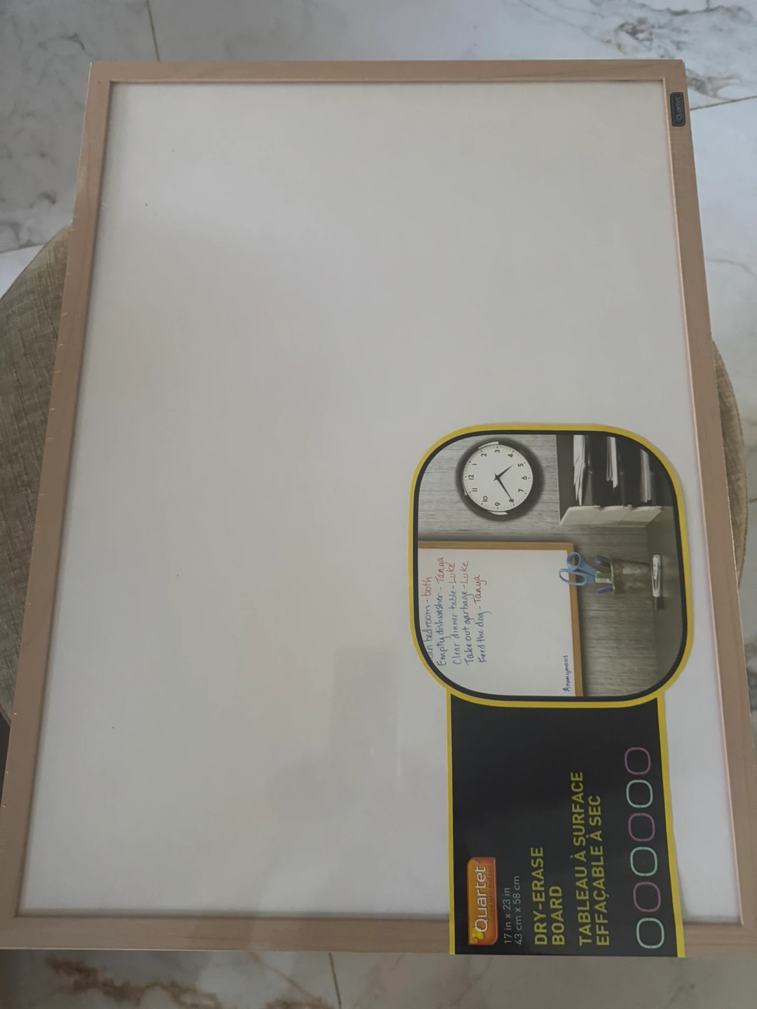 Brand new white erase board
