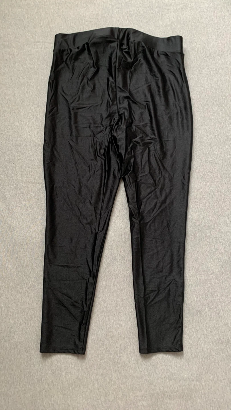Torrid Size 2 Black Shiny Leggings - photo 2