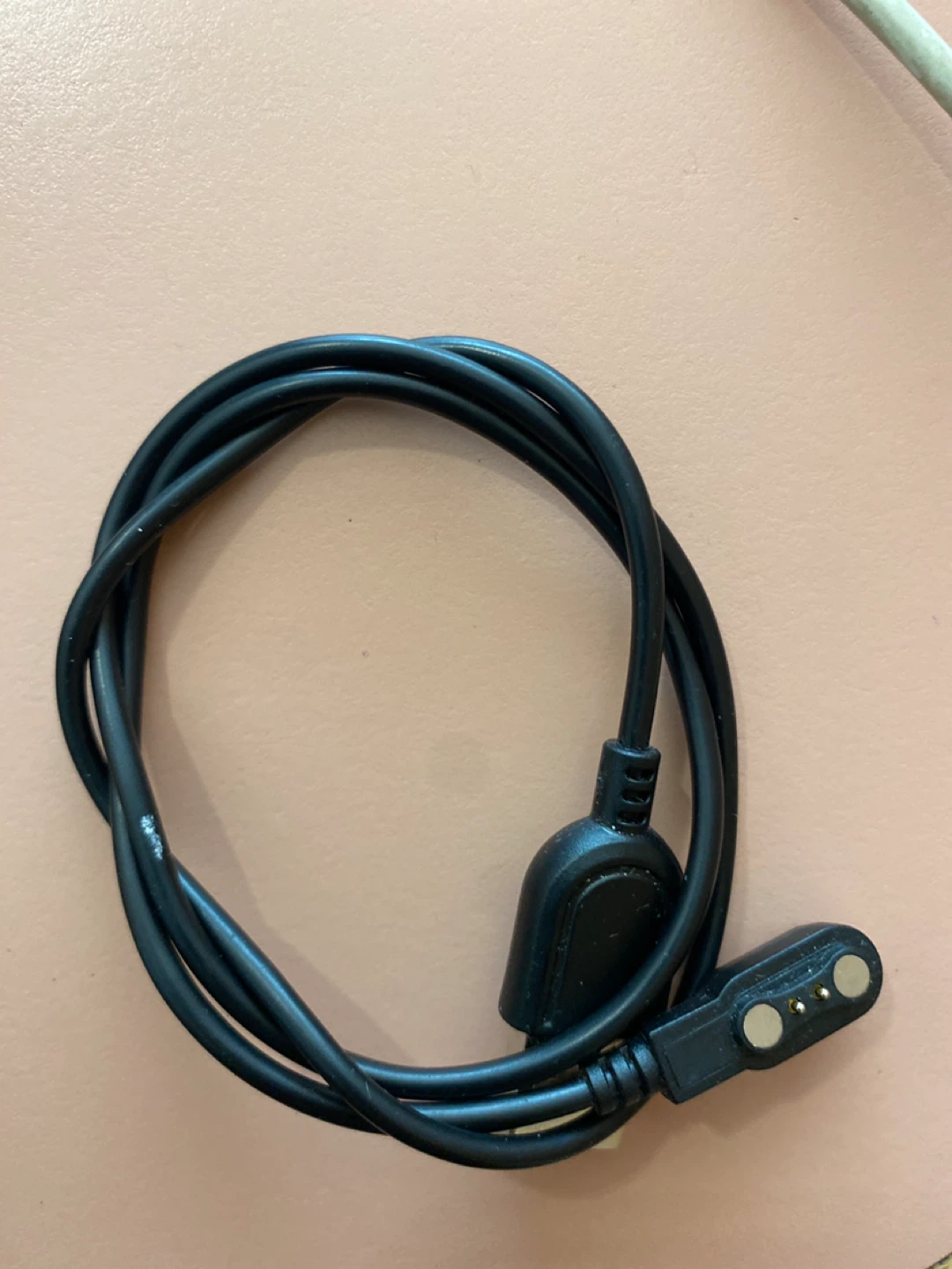 Black Smartwatch replacement Charging Cable