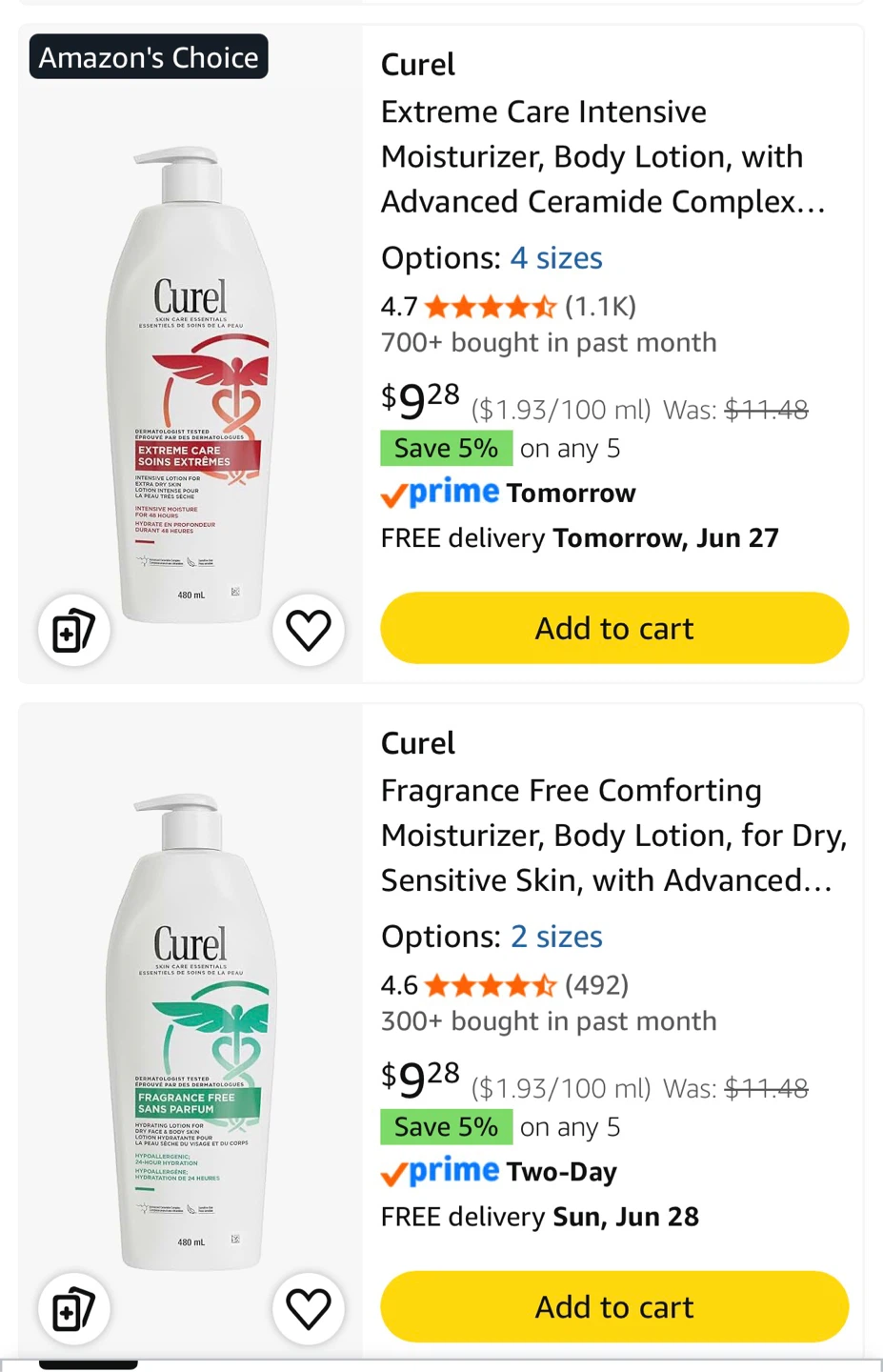 Curél Body Lotion Trio - photo 2