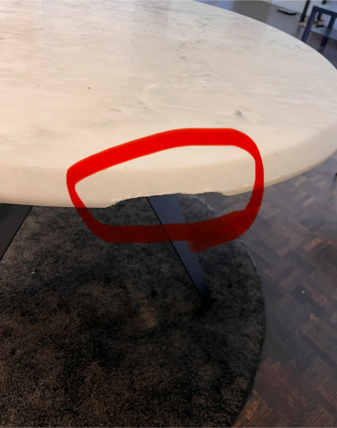 EQ3 Mesa Round Dinette Table - photo 4