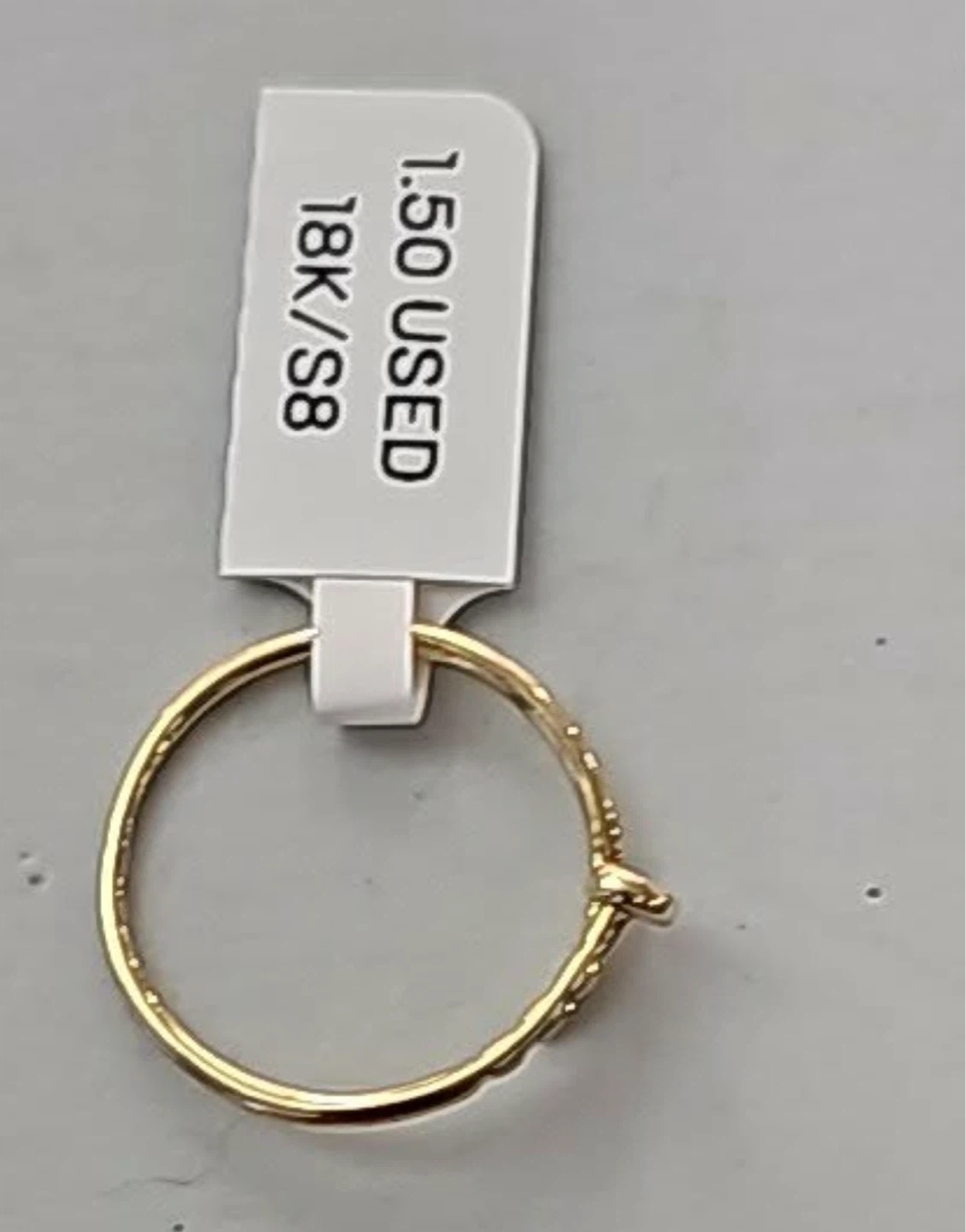 18K Gold Nail Ring - photo 3