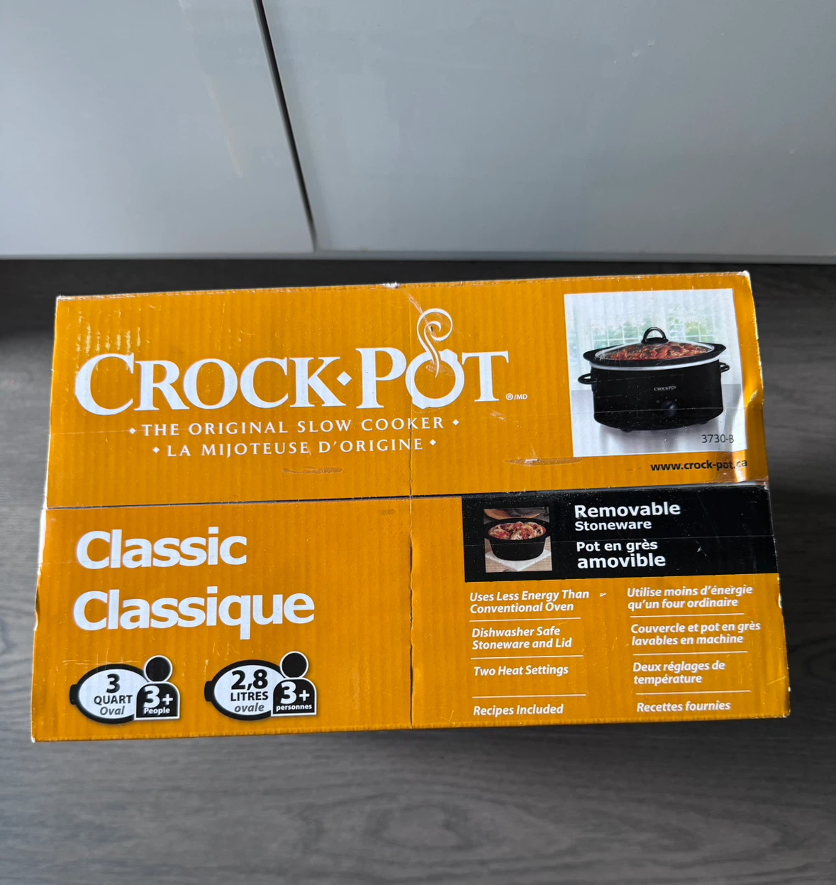 Brand New Crock-Pot Classic 3-Quart Slow Cooker - photo 3
