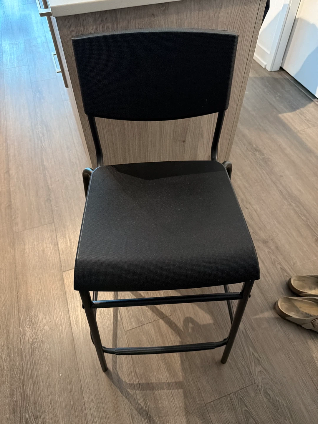 Moving Out Sale: 2 black bar stools