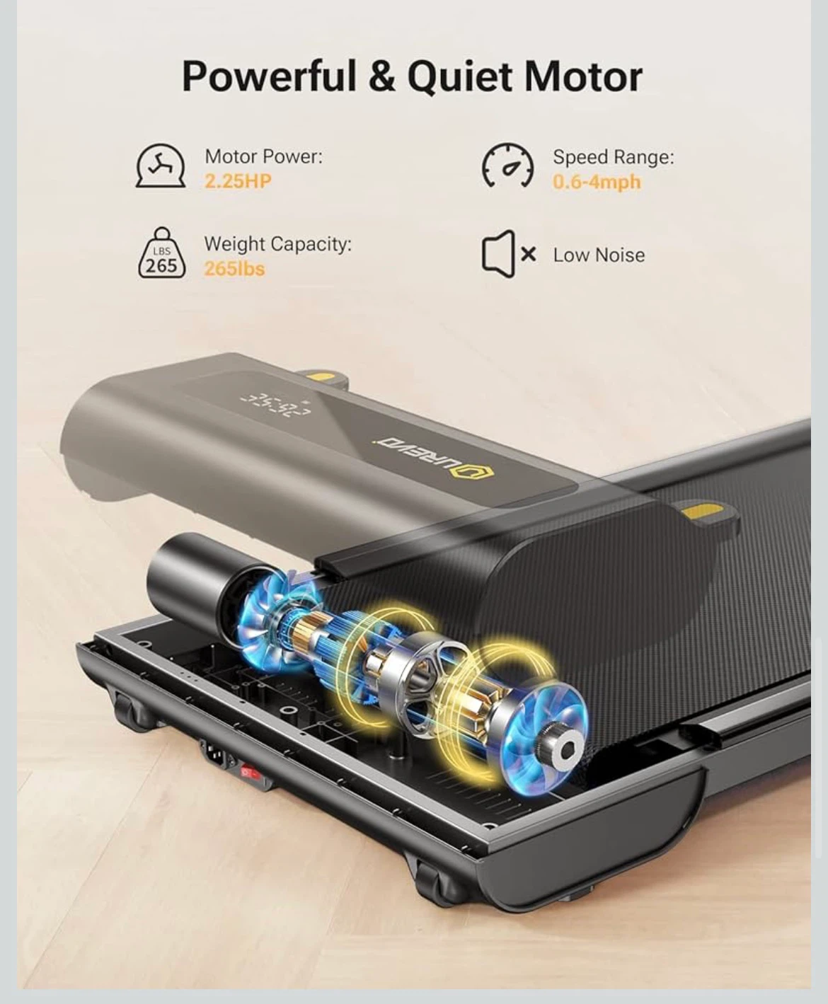 UREVO Spacewalk E4W Smart Walking Pad - photo 2