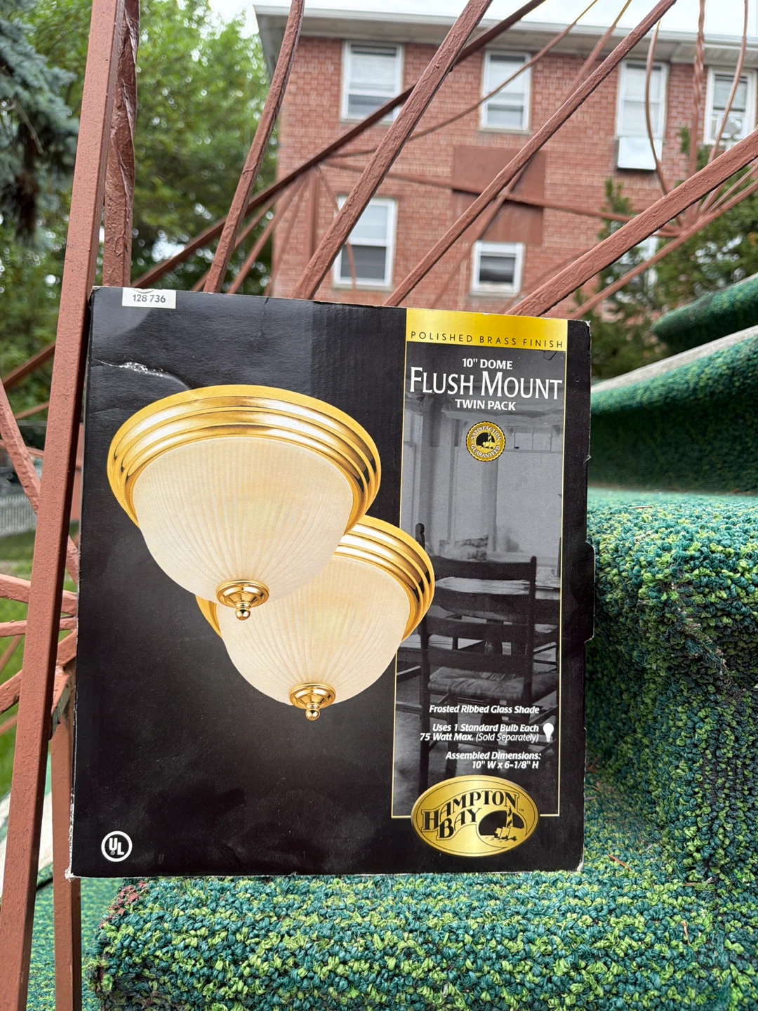 (2) 10” Dome Flush Mount Twin Pack